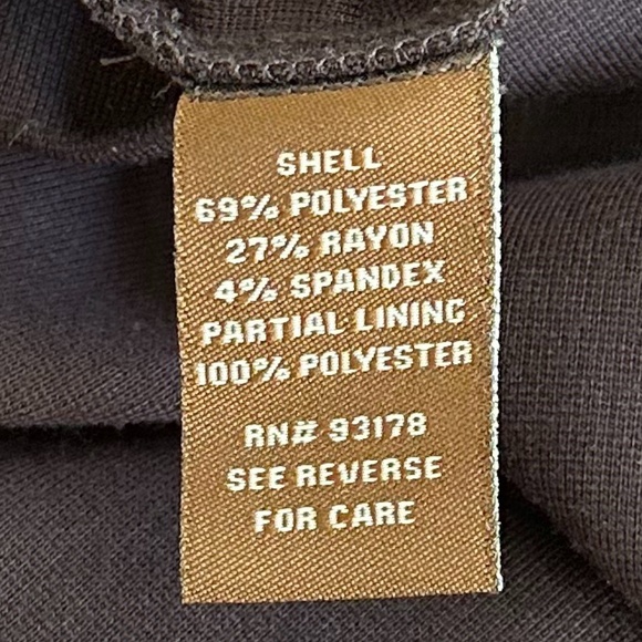 Adrienne Vittadini Sleeveless Sheath Dress Navy Blue Size 8P - Picture 8 of 11